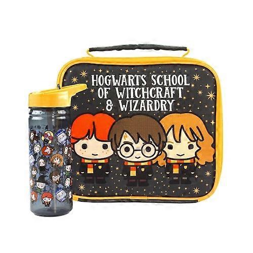 Harry Potter Chibi Lunch Bag and Bottle Set