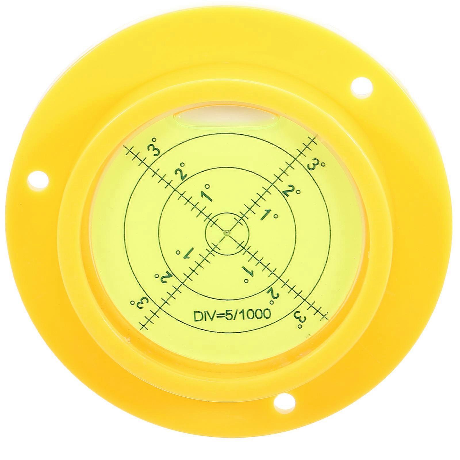 Bubble Level Round Rv Refrigerator Level Tool for Measuring Use 4Pcs