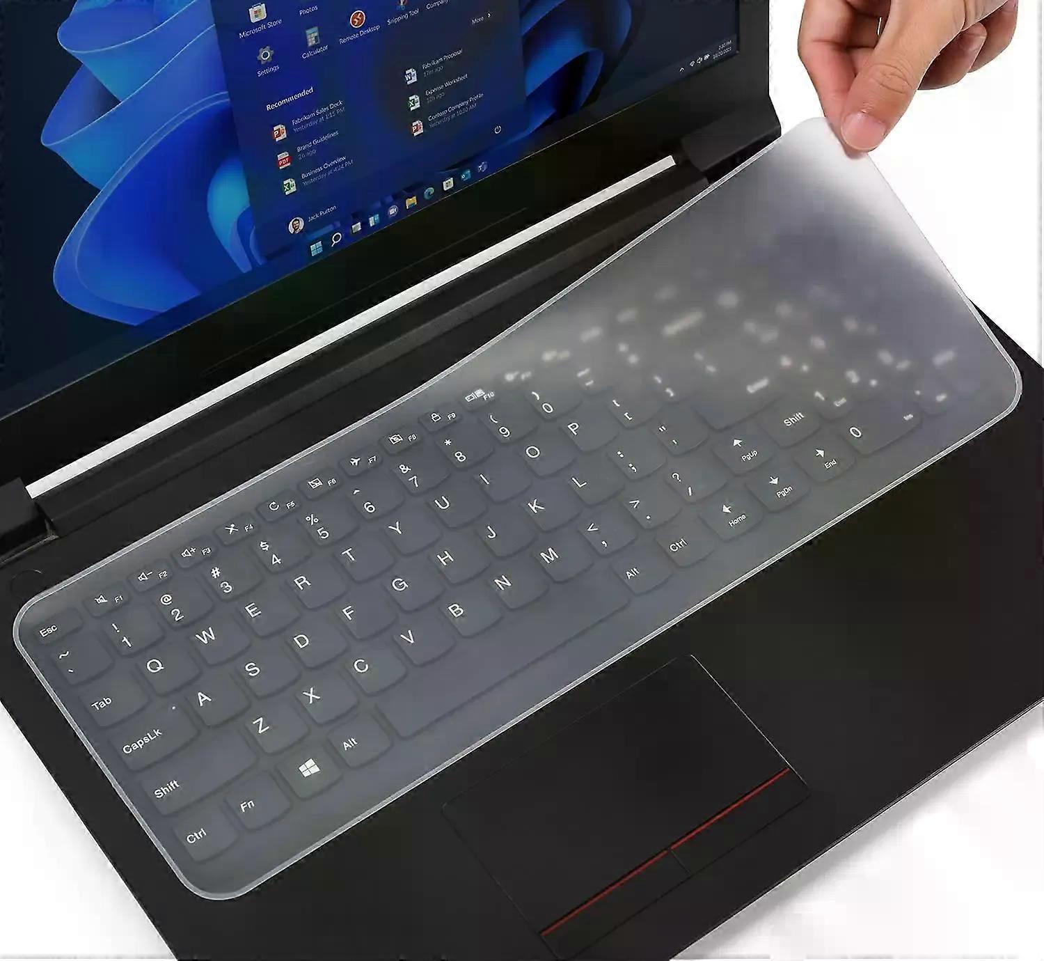 Capa protetora universal para teclado de laptops de 13 e 15,6 polegadas, ultrafina, compatível com MacBook, HP, Dell, Lenovo e ASUS. Resistente à água e poeira.