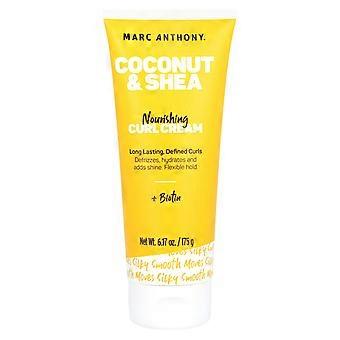 Marc Anthony, Nourishing Curl Cream, Coconut & Shea, 6.17 fl oz (175 ml)