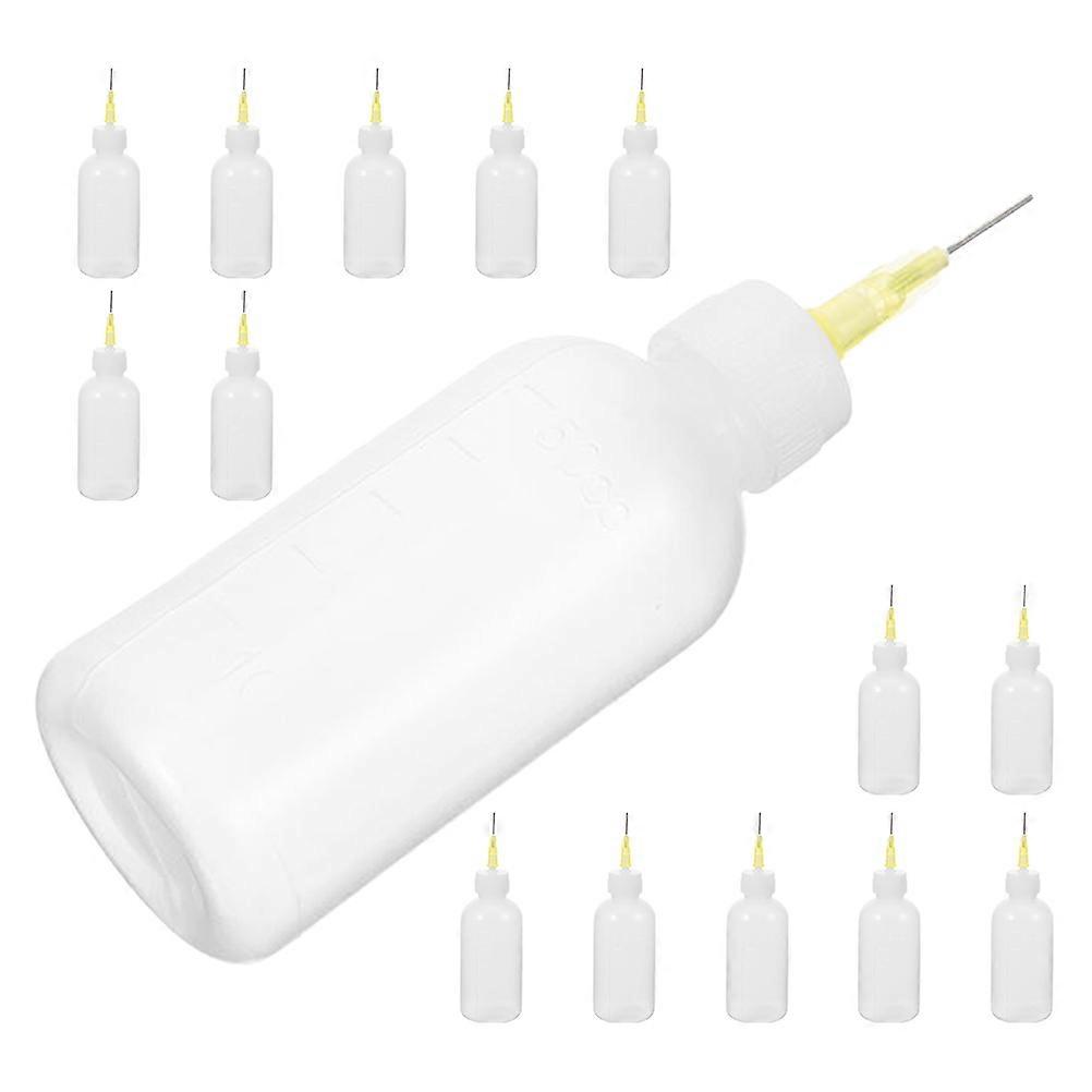 Plastic Squeeze Bottles Pottery Applicator for Storage 15Pcs Collection