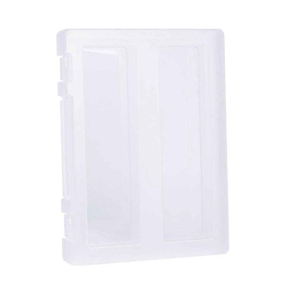 Plastic Files Holder for Storage Portable Documents Box Transparent