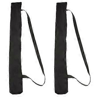 2 piezas de bolsa de paraguas impermeable de mango largo Cubierta de funda de paraguas reversible de almacenamiento con correa para el hombro para viajes, hogar al aire libre
