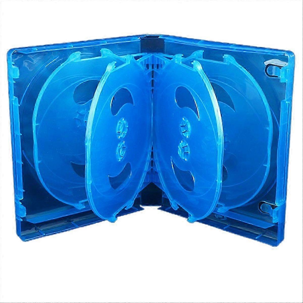 CD Storage Box 10-Piece Pack CD Case Plastic Double-Sided CD Storage Car CD Case Thickened DVD Case