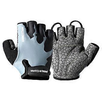 Fingerless Bike Gloves Shockproof Anti-slip Breathable Outdoor Mtb Mountain Bicycle Cycling Equipment Summer Sport Cycling Glove