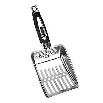 Cat Litter Shovel Stainless Steel Pet Litter Scoop compatible withRabbits Pets Supplies