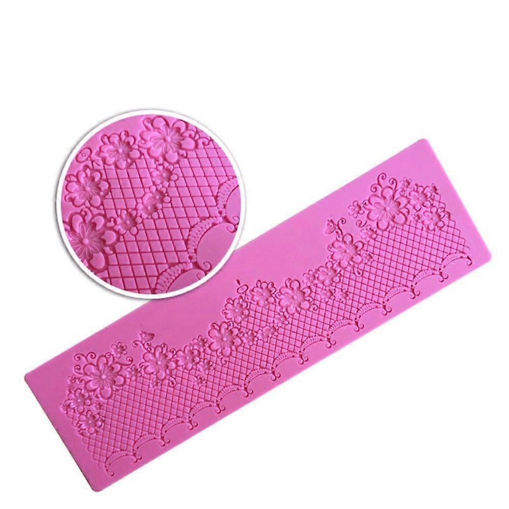 Lace Border Mold for Cake Decorating, 29.5 x 8.6 cm
