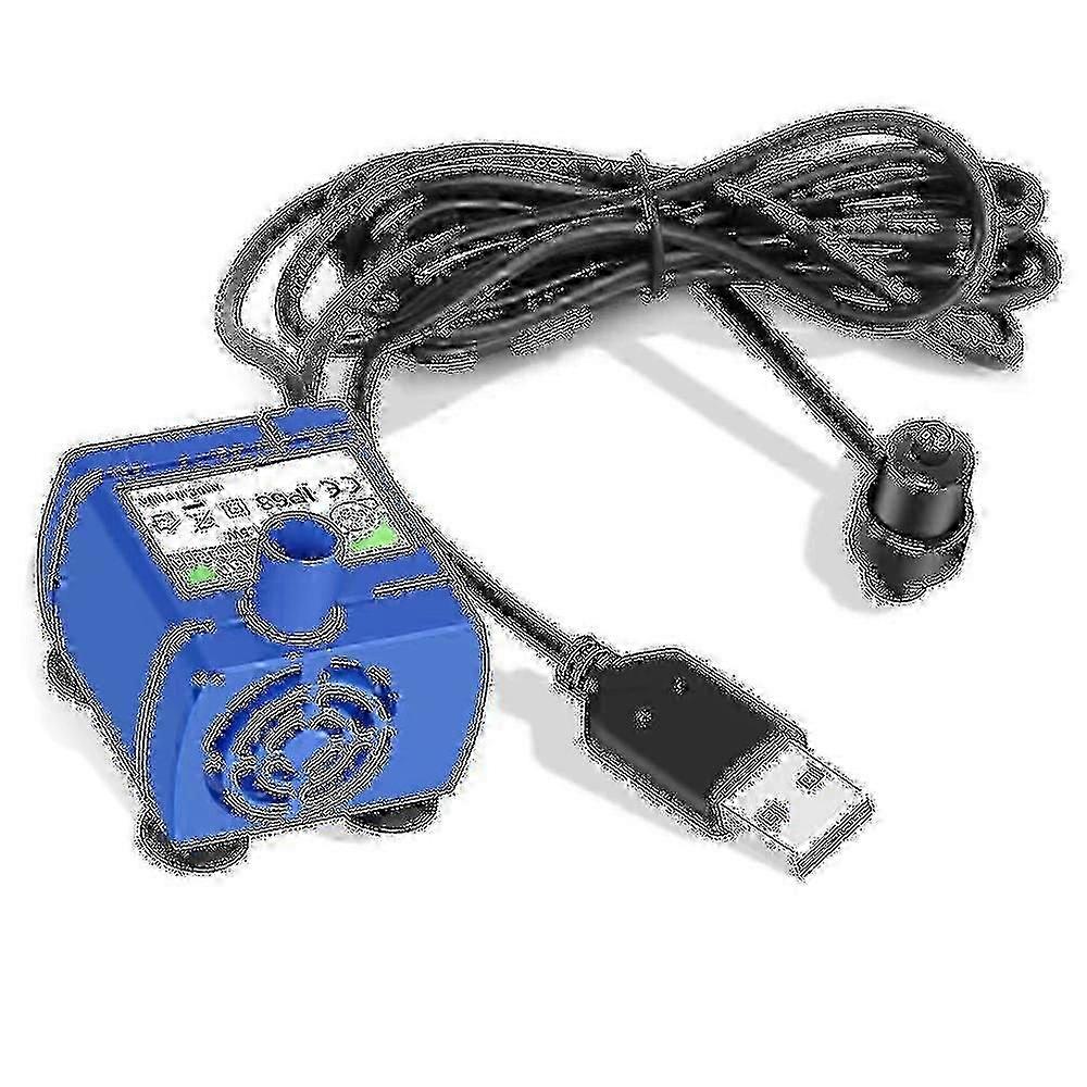 Usb Interface Unique Designed Blue Aquarium Pump