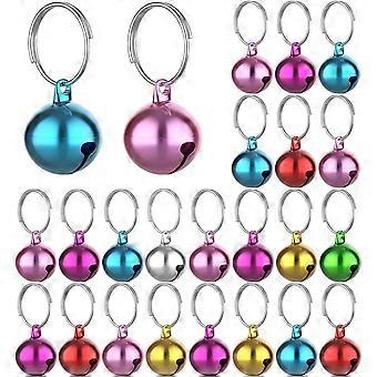 24 sets kattenbelletjes voor katten en honden, halsbandhangers, huisdierbelletjes, accessoires voor huisdieren