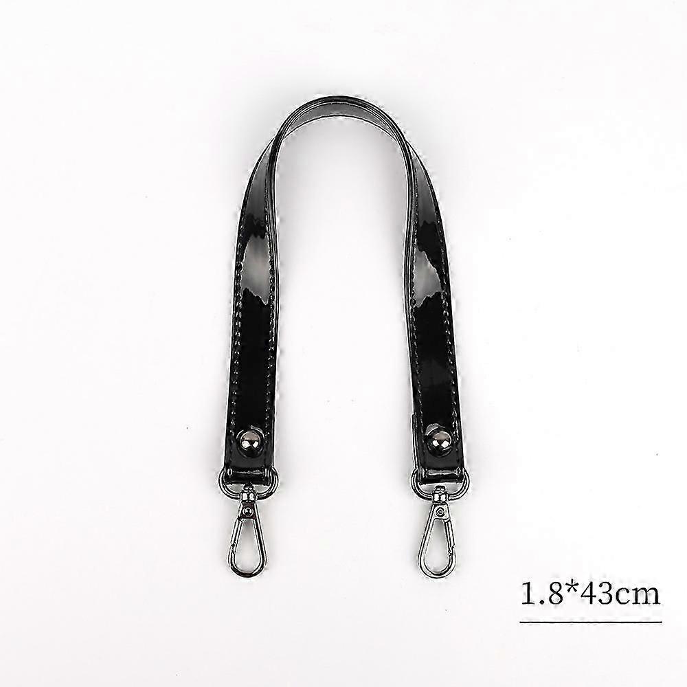DIY bag handle strap patent leather replacement