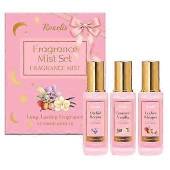 Roxelis Pink Gold Star Moon Fragrance Gift Box offers a variety of natural, fresh, elegant and charming fragrances for commuting and dating