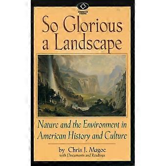 So Glorious A Landscape Nature And The Environment In American History And Cultu - Chris J. Magoc - Paperback - English Book - History