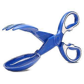 Dog And Cat Poop Scoop, Dog Poop Shovel Scissor Shaped Poop Shovelblue,10*30cm