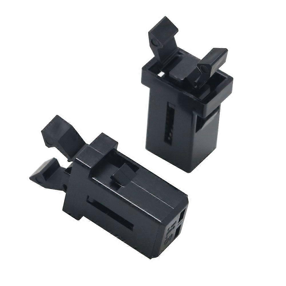 10pcs Plastic Trash Can Self-Locking Switch Replacement Compatible Socket Lid Touch Bin Latch Repair Clip Hardware, BlackFonepro