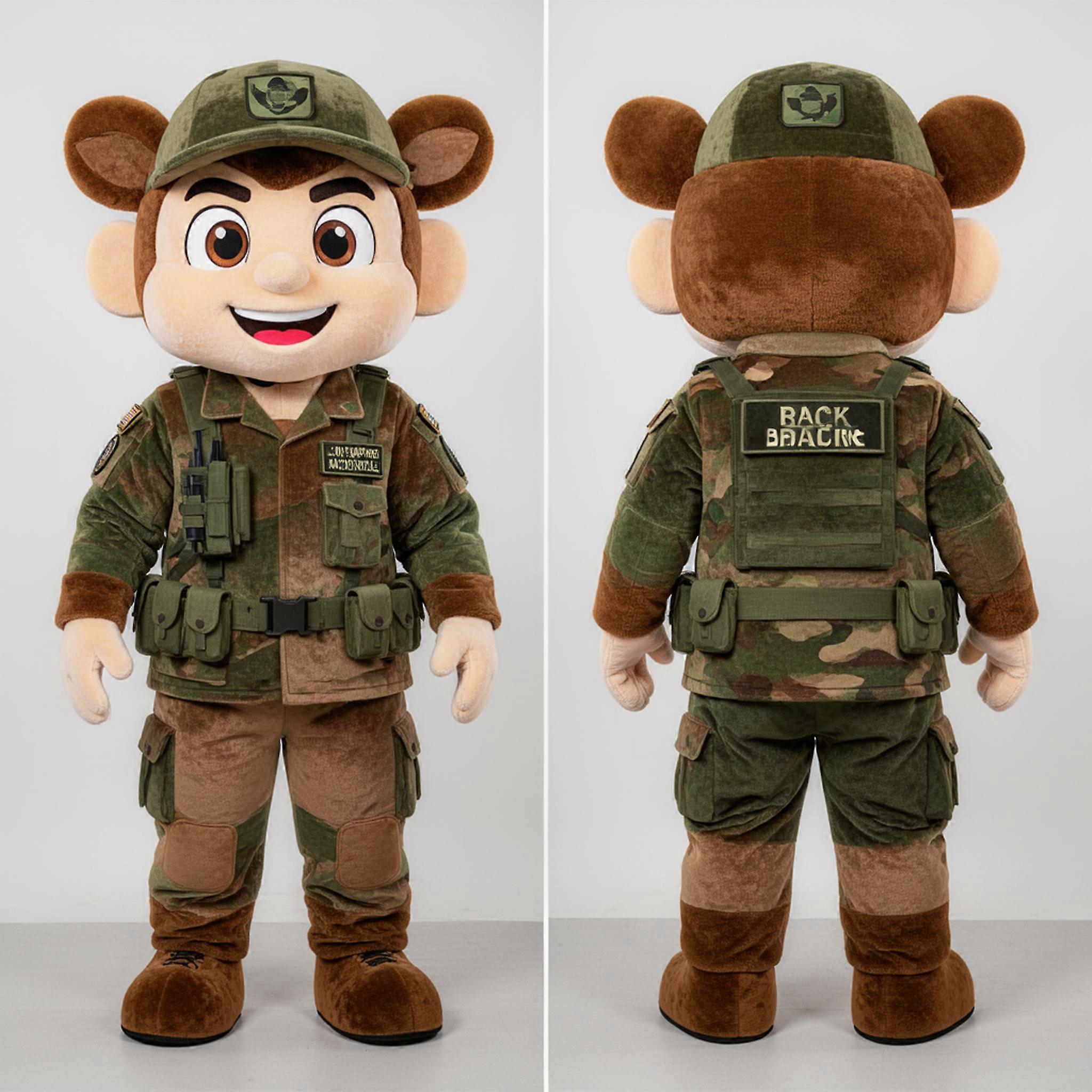 MASTICOT Tan Resilient Para Commando Mascot