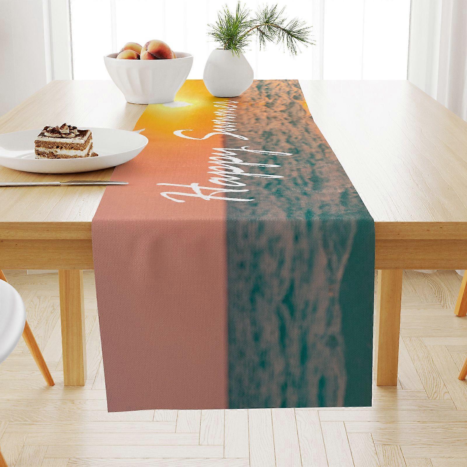 33*183CMLinen table runner 1