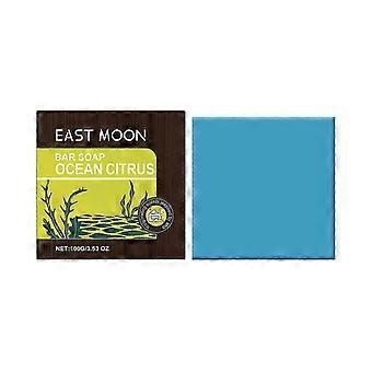 East Moon Marine Citrus Bath Soap for Men – Gentle Cleansing, Oil Control, Refreshing & Long-Lasting Fragrance
