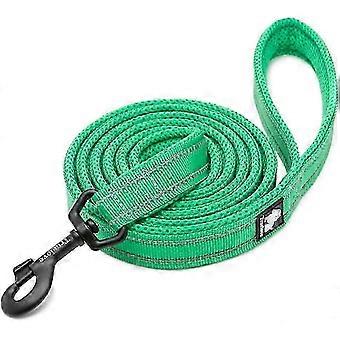 WINHYEPET True Love Dog Leash Reflective Nylon Comfortable Handle Lead Puppy Training Walking Rope Easy Control Applicable to All Breeds Length 110 TL