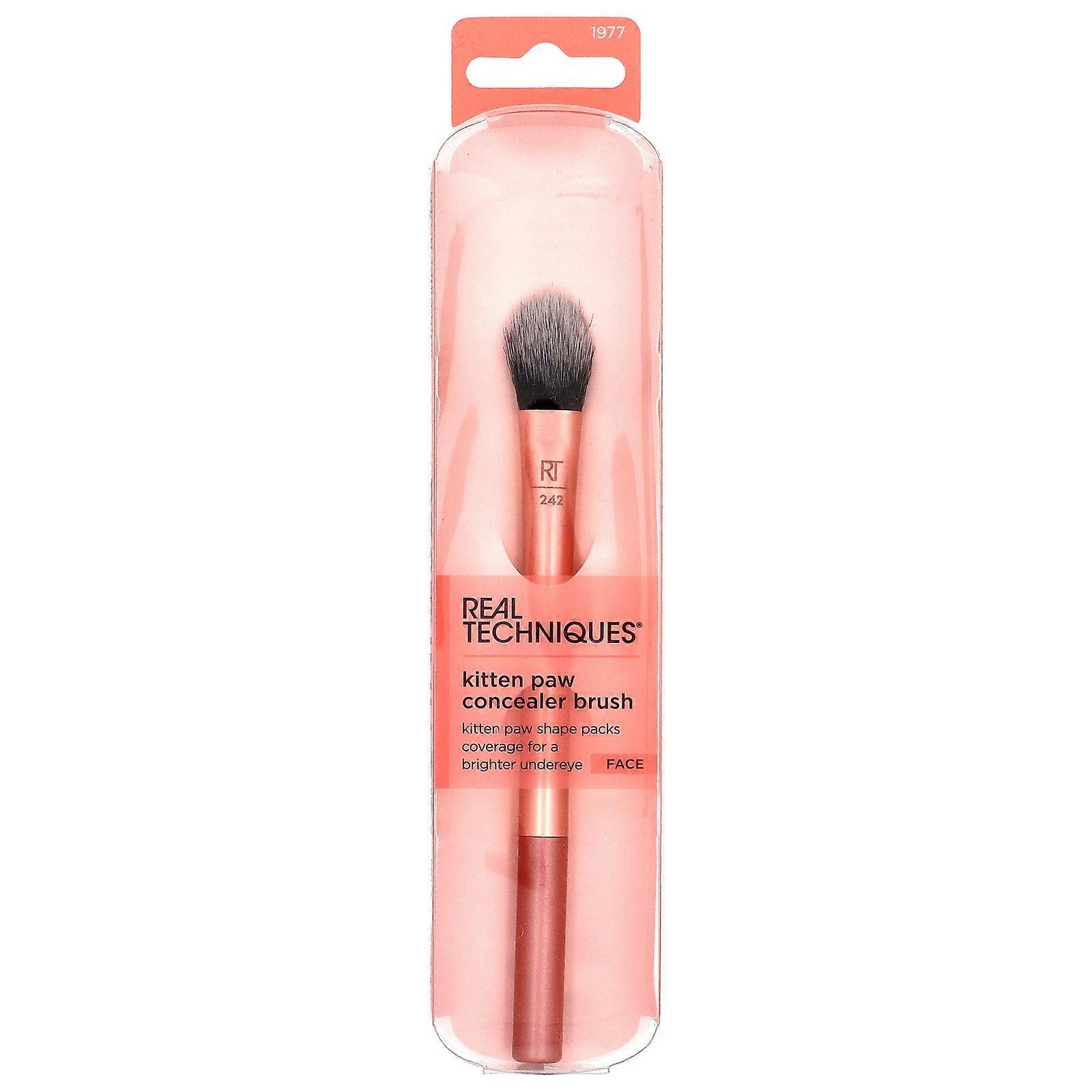 3 x Real Techniques, Kitten Paw Concealer Brush, 1 Brush