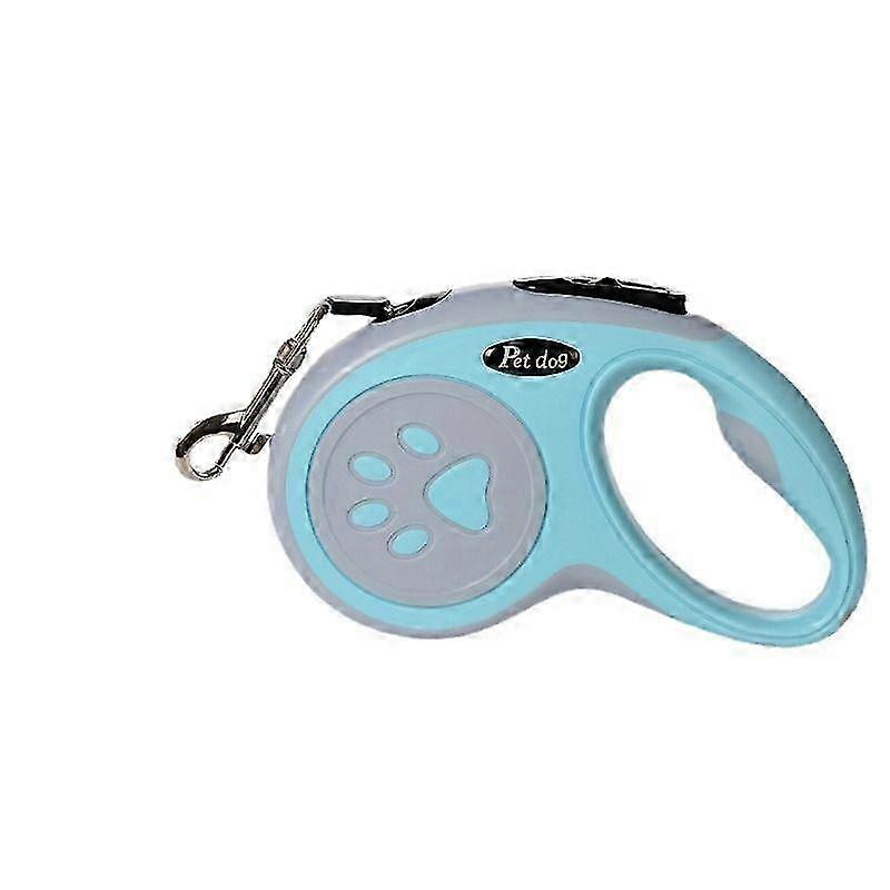 Ergonomic Paw Print Retractable Leash