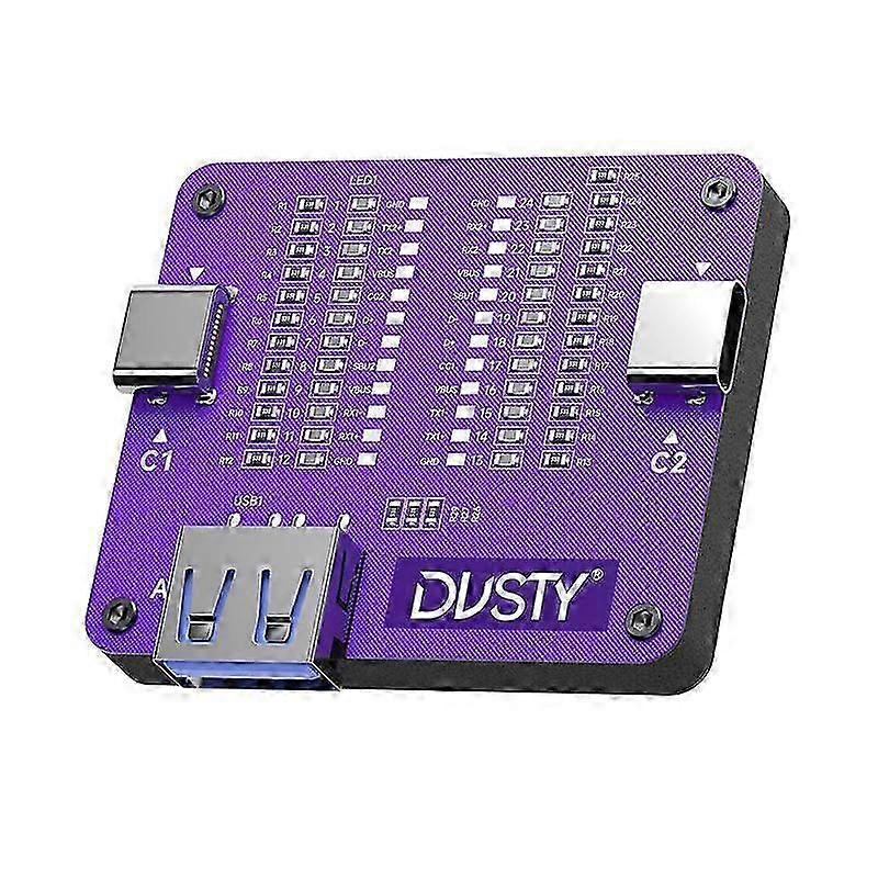 Dual-Ended Type-C Data Cable Tester, Model MECHANIC Dusty TC-24