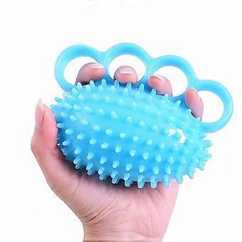 Hand Grip Strengthener Finger Loops Massage Spikes Adjustable Resistance
