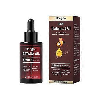 100 % reines Batanaöl für Haarwachstum und -reparatur, Keratinbehandlung gegen Frizz und Spliss mit Rosmarin-, Argan- und Kokosnussöl. C5