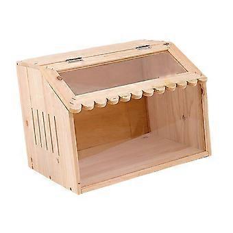 Small Animal Habitat for Chickens And Quails, Wooden Brooder Box for Birds And Ducks