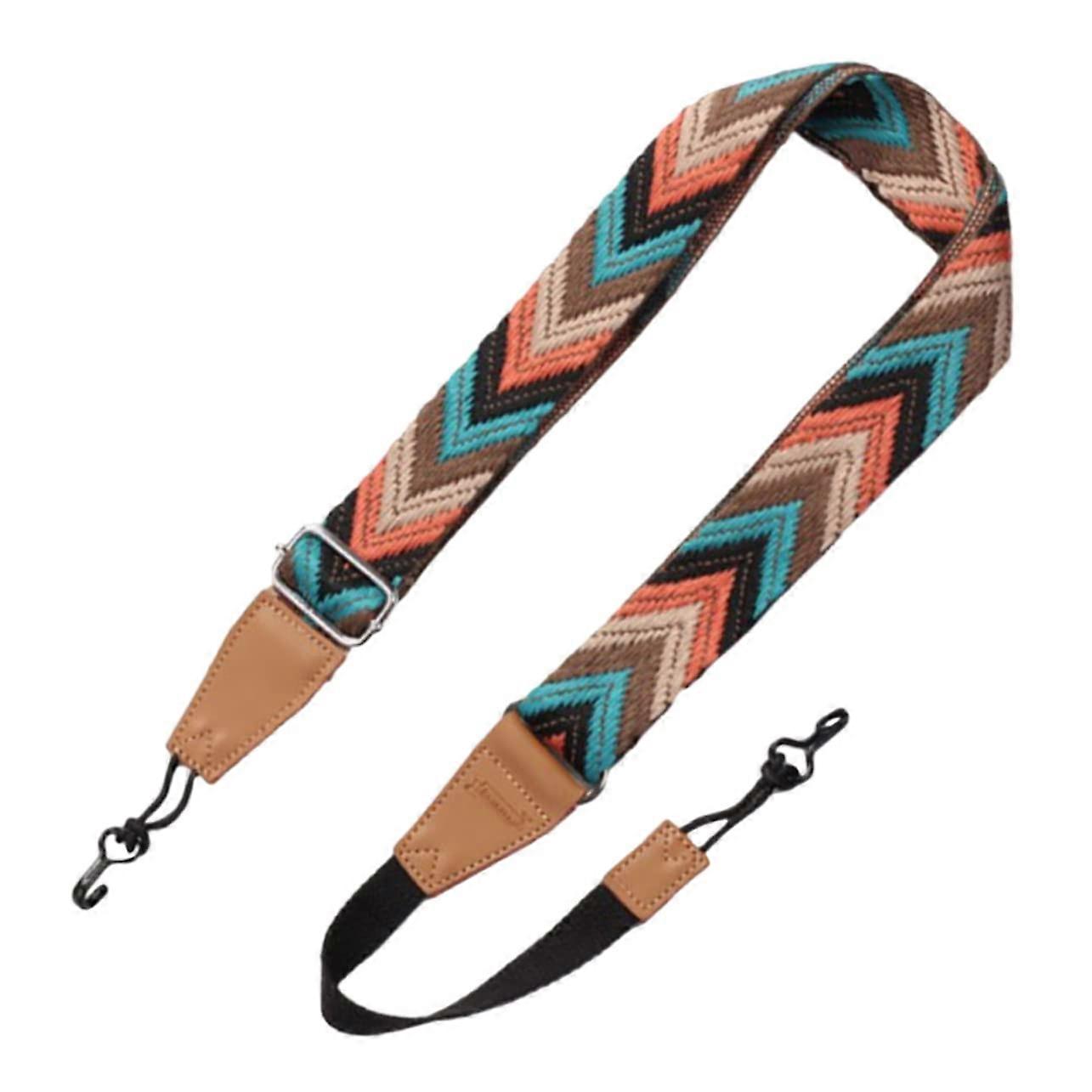 Adjustable No Drill Ukulele Strap with Dual Support Webbing for Secure Standing Play