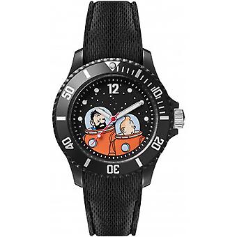 Ice Tintin Quartz Analog Woman Watch with Silicone Bracelet IC015314