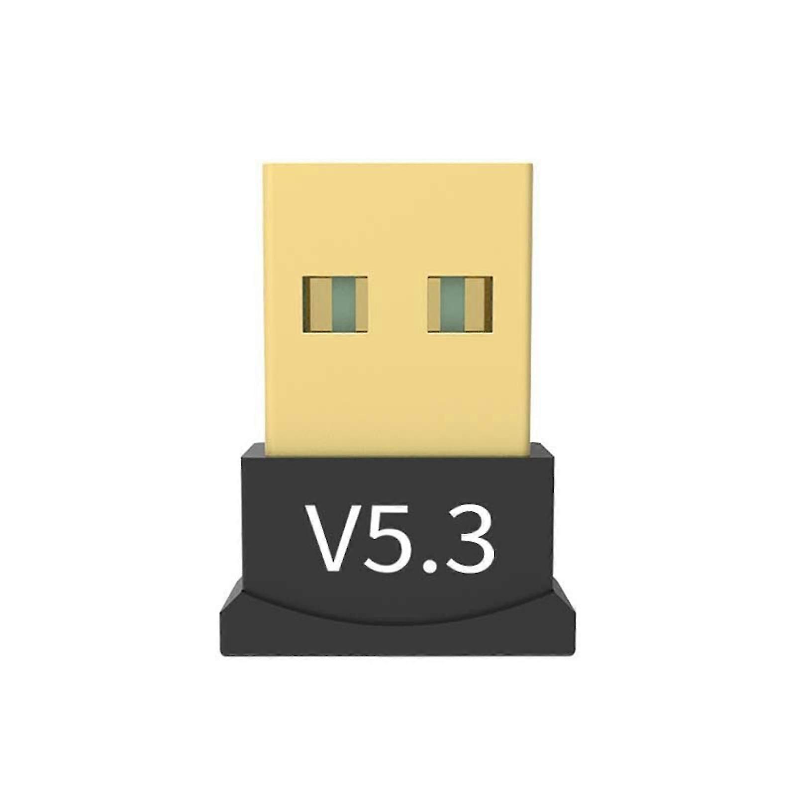 USB Bluetooth 5.3 Dongle Adapter for Computer Keyboard Mouse Printer
