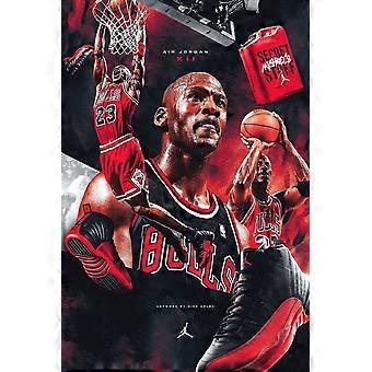 MICHAEL JORDAN CHICAGO BULLS NBA Jigsaw Puzzle TU855