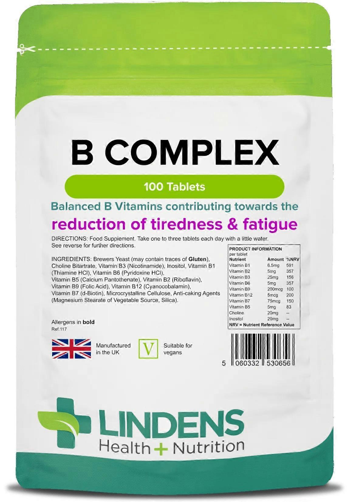 Lipens Vitamin B Complex - 100 tabletek