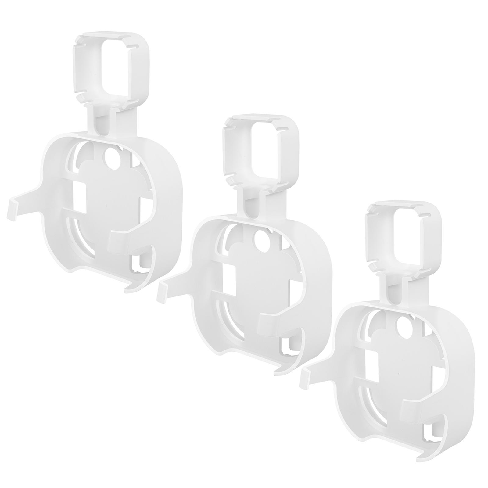 3pcs Df-1092 Wall Mount Holder Wall Mounting Holder Stand Bracket