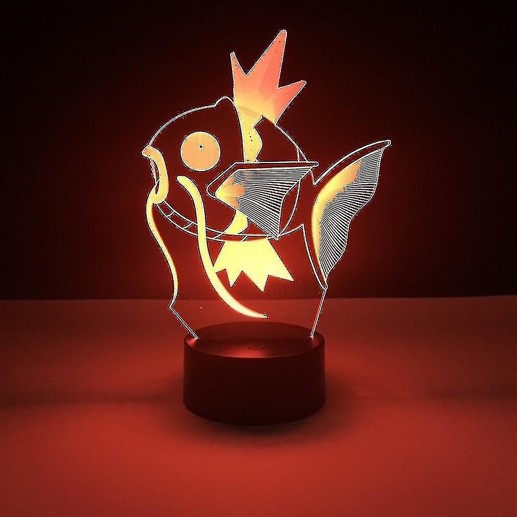 Magi 3d Led Bed Table Lamp Changing