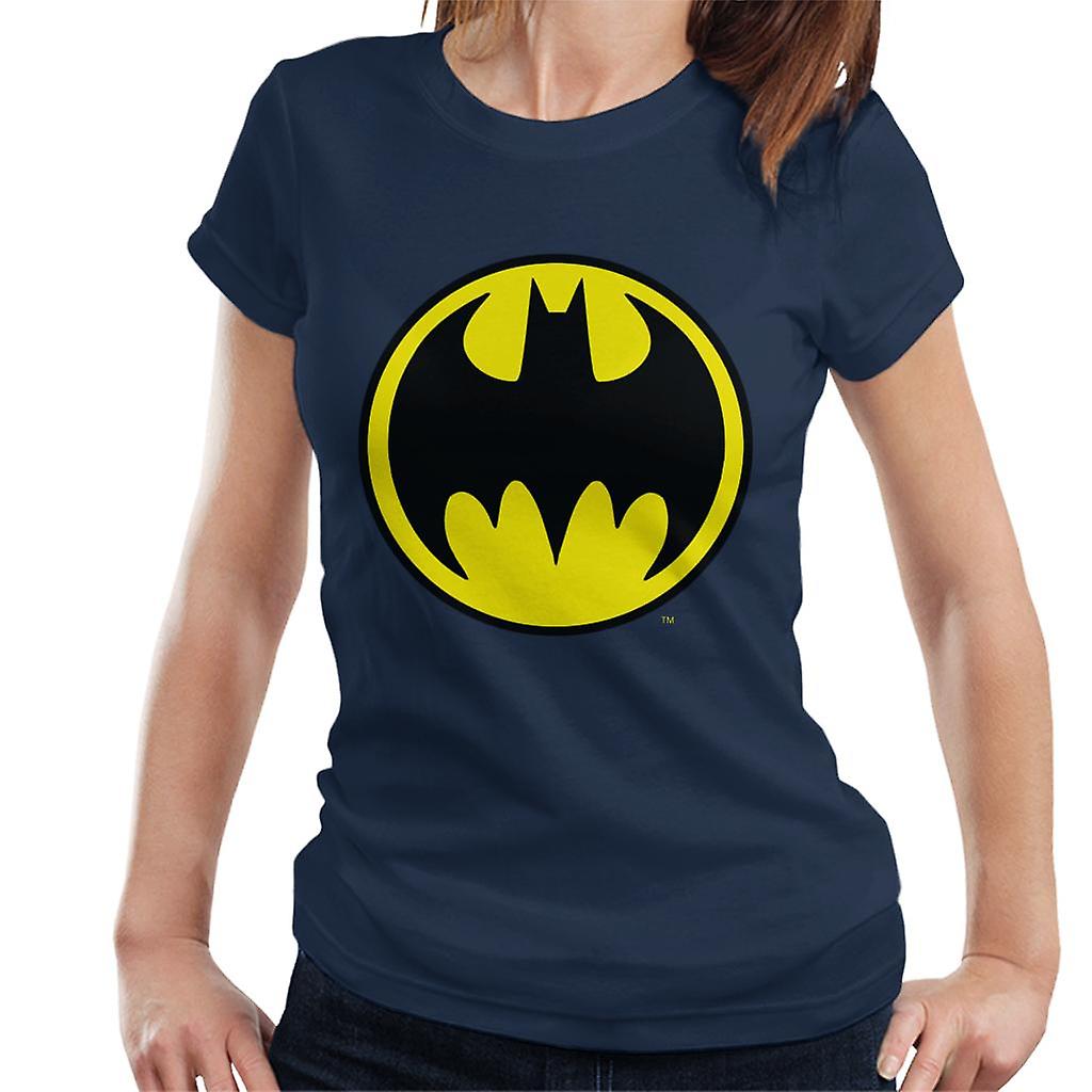 Batman Yellow Logo Women's T-Shirt
