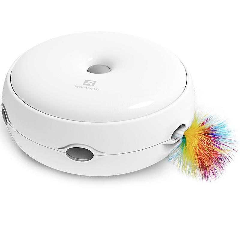Smart Cat Toy for Feather Cat, Silent Version Interactive Kitten Toy