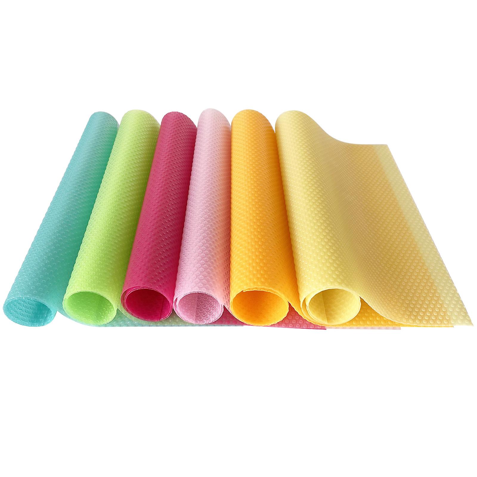 Fridge Mat Washable Fridge Mats 5PCS/Set（Random Color）