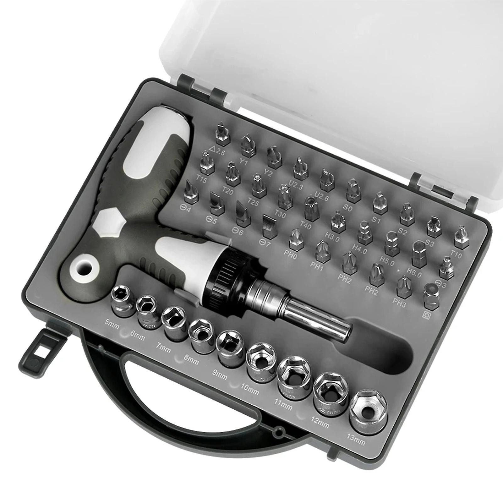 41-in-1 Multifunctional Ratchet Screwdriver Set High Hardness Socket Screwdriver Bit