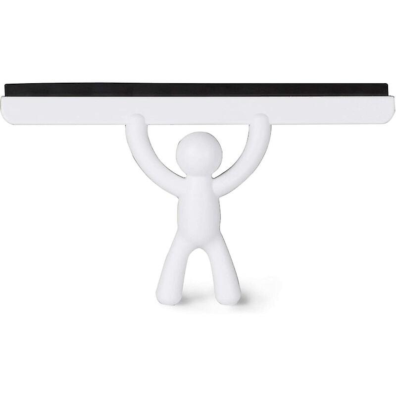 Shower squeegee, white color, size 25.5x14.5 cm, Versailles