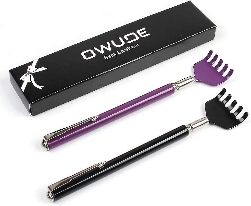 Portable Retractable Back Scratcher (Purple)