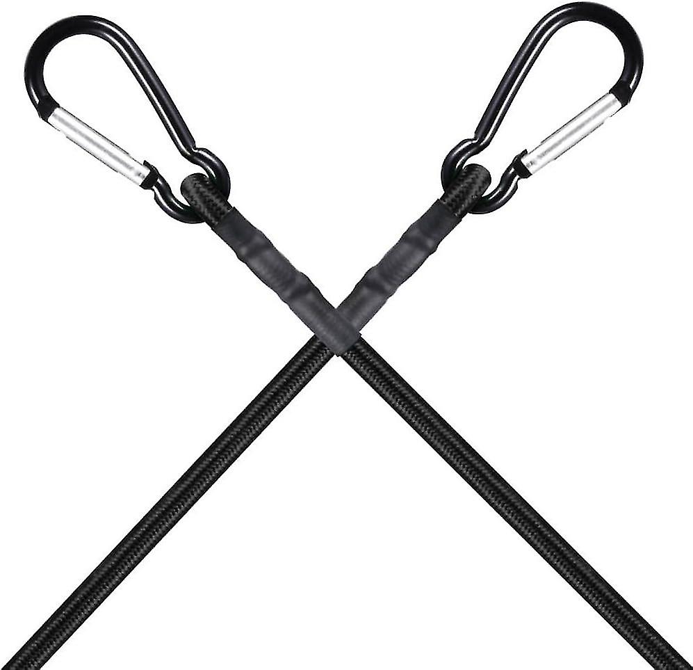 Bungee Cord With Carabiner Hooks,more Specification Options,20 Inch 2 Pcs