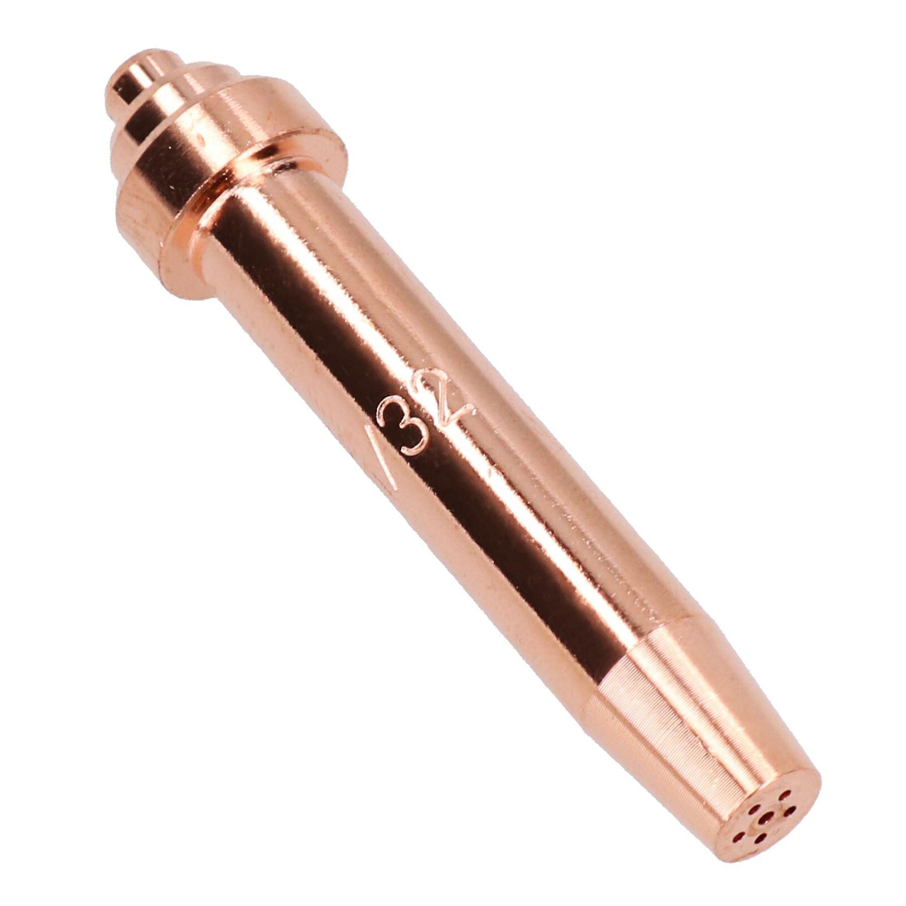 Lightweight Oxy Acetylene Gas Cutting Nozzle Tip 1/32" 3-6mm Oxygen AFNM