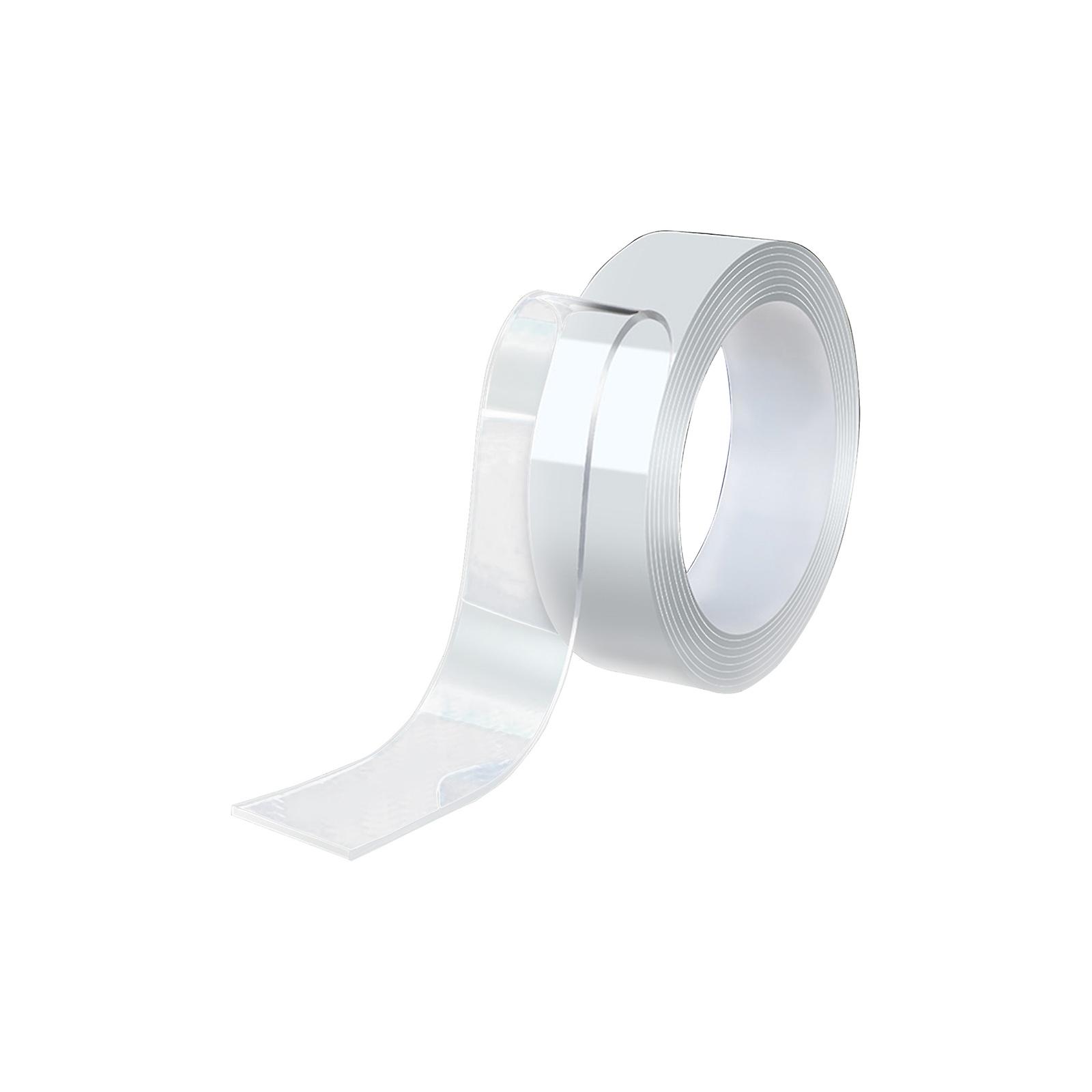 Ruban de montage amovible à usage intensif Adhésif transparent sans trace lavable pour les murs