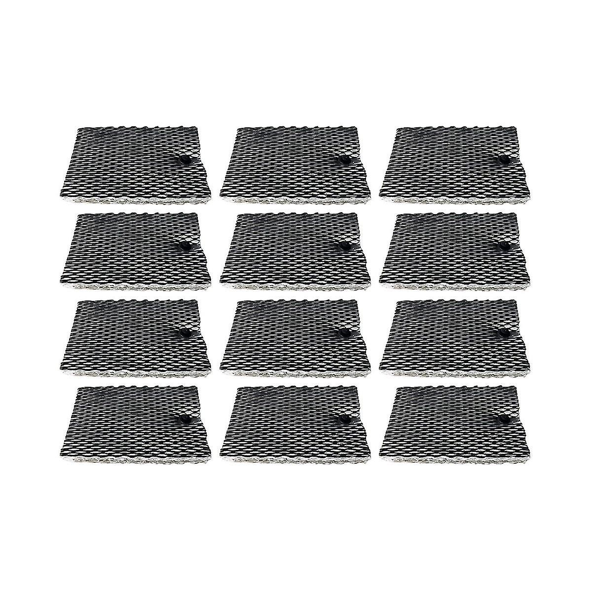 12pcs Humidifier Filter Replacement Humidifier Wick Filter For Holmeshwf100-uc3/bionairebwf100 Clea