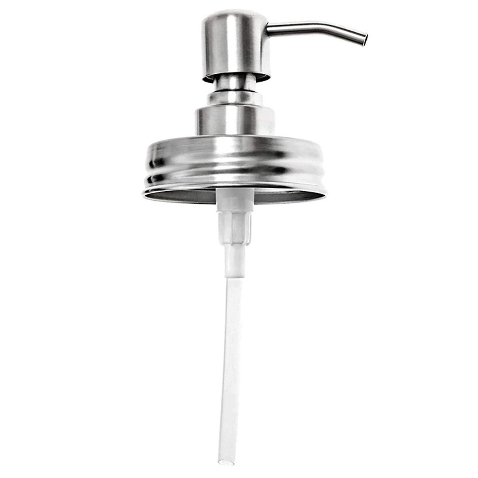 Clear Pump Bottle Dispenser Refillable Transparent Liquid Pump Dispenser Bathroom Kitchen Washing Container