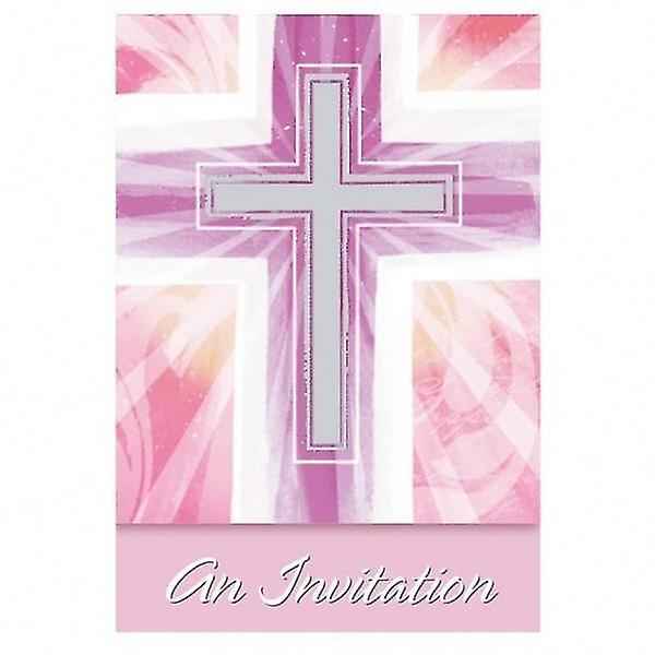 Amscan Die Cut Communion Invitations (Pack of 8)