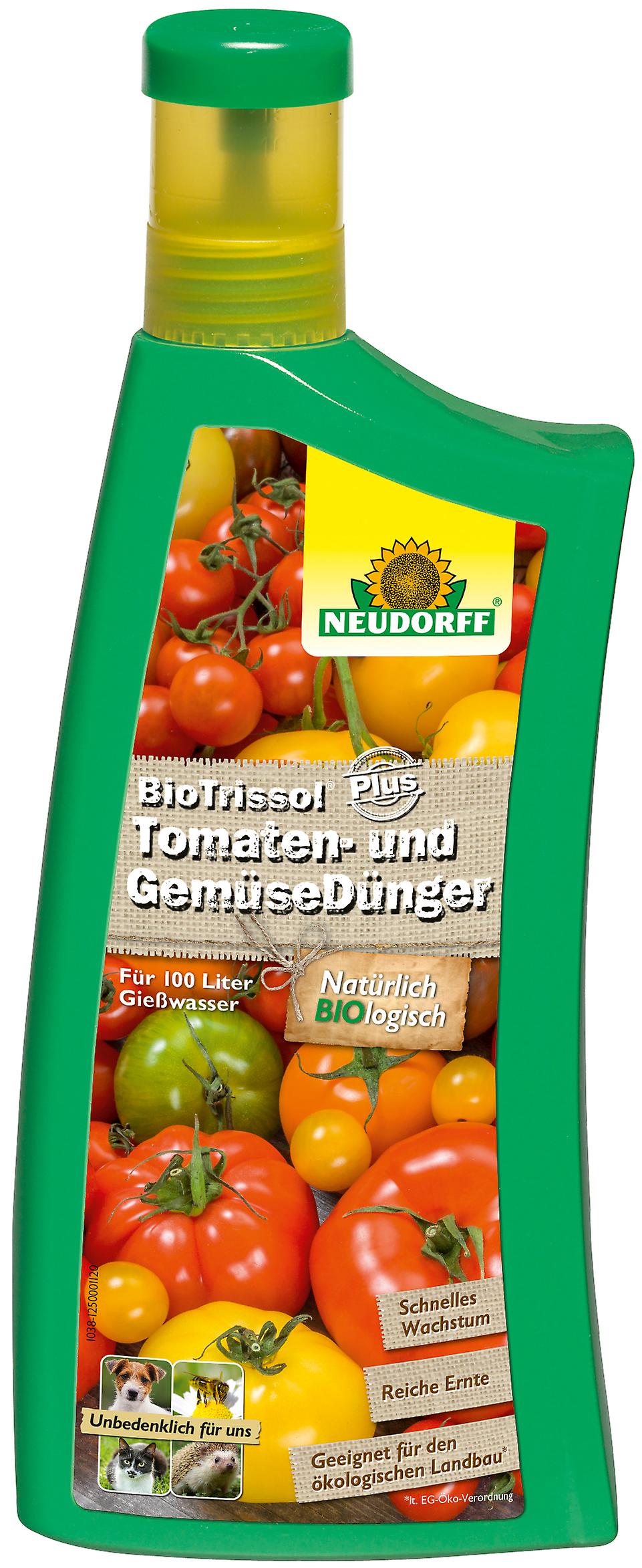 NEWDORFF BioTrissol® Plus Tomato & Vegetable Fertilizer, Liquid, 1.0 liters