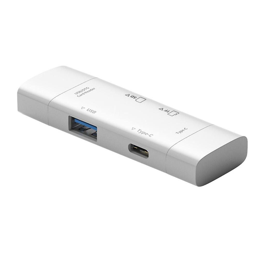 Four In One USB Type C To USB Type C OTG SD TF Memory Card Reader Adapter