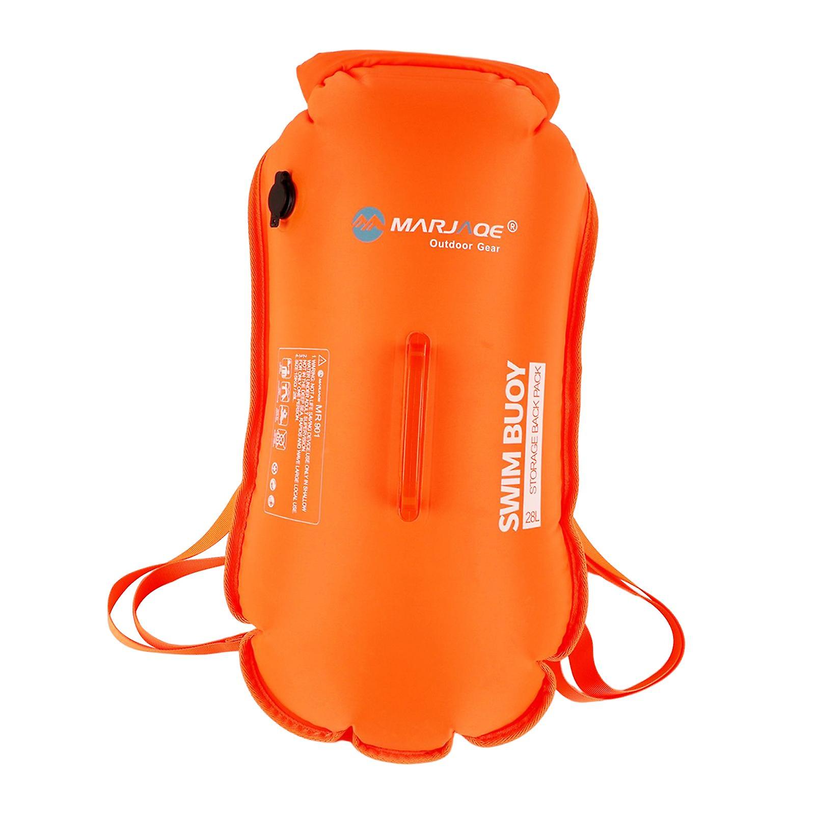 عوامة السباحة تعويم مقاوم للماء قابل للفصل للغطس كاياك السباحة 28 لتر